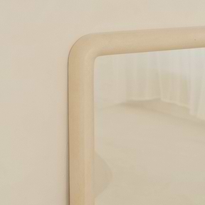 Amora - Large Concrete Console Mirror 140cm x 70cm