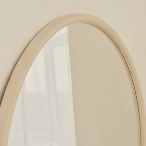 Amora - Extra Large Concrete Round Wall Mirror 120cm x 120cm