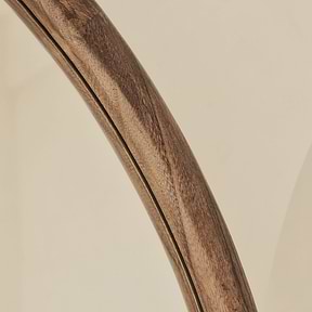 Amora - Full Length Extra Large Arched Warm Wood Mirror 200cm x 120cm