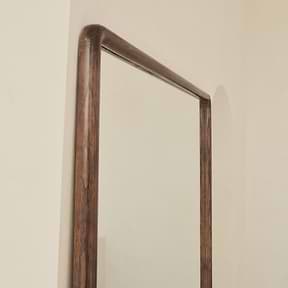 Amora - Full Length Extra Large Warm Wood Mirror 190cm x 120cm
