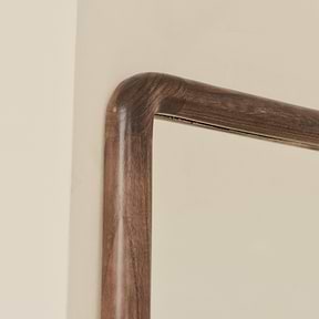 Amora - Full Length Extra Large Warm Wood Mirror 190cm x 120cm