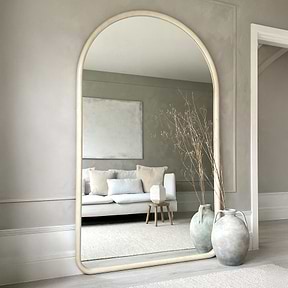 Amora - Full Length Extra Large Arched Concrete Mirror 200cm x 120cm