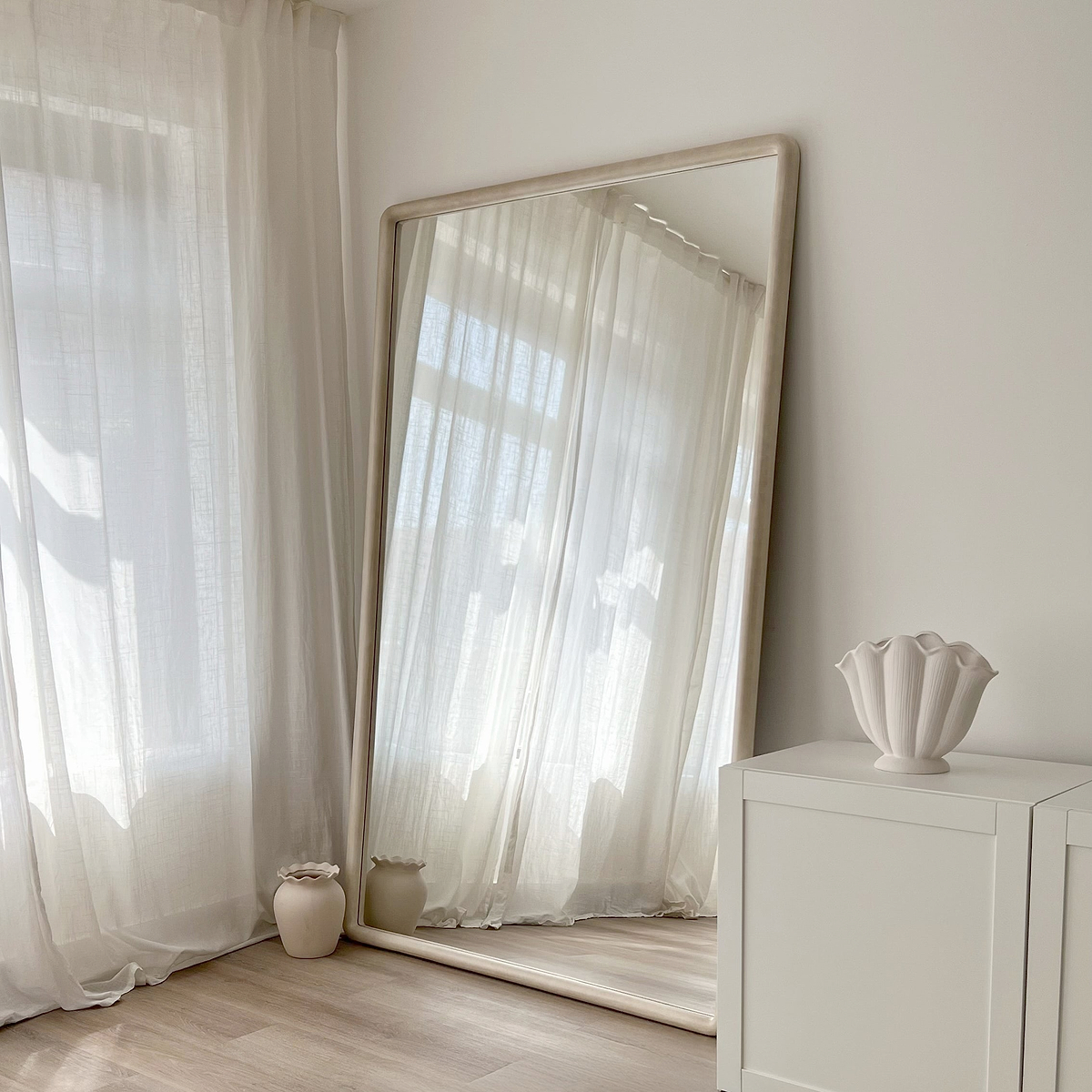 Amora - Full Length Extra Large Concrete Mirror 190cm x 120cm