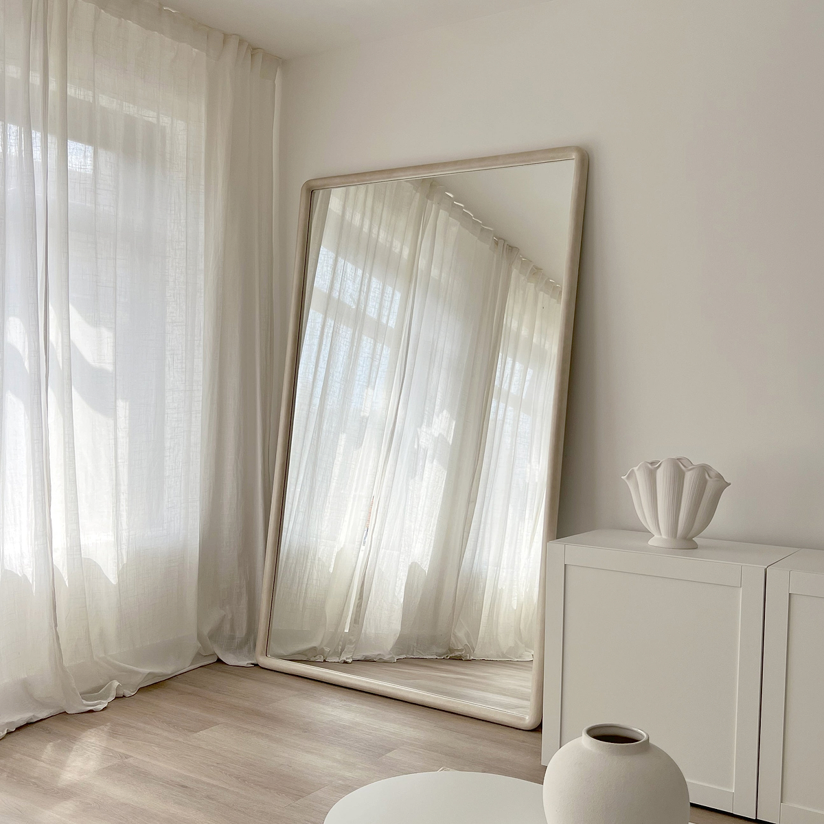 Amora - Full Length Extra Large Concrete Mirror 190cm x 120cm