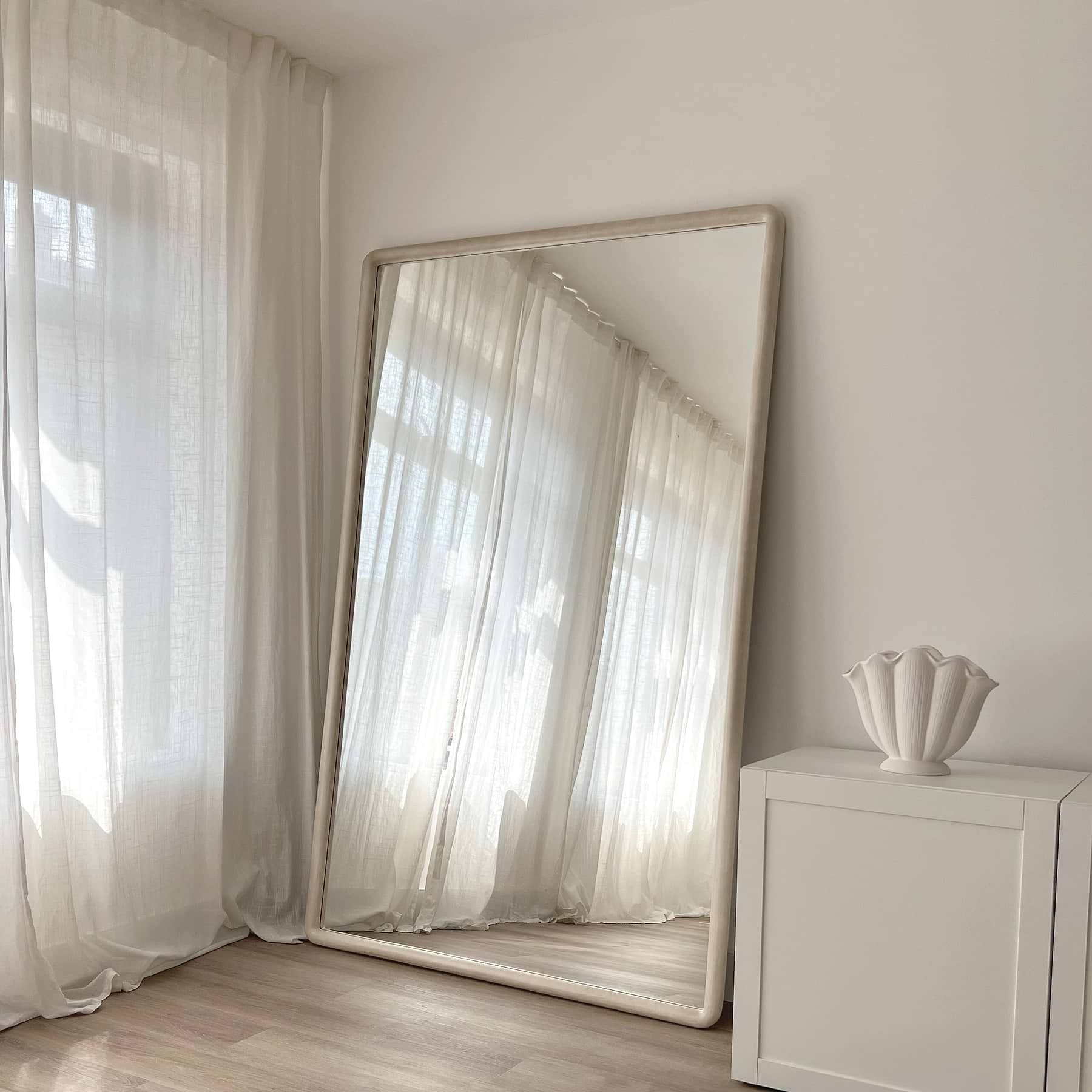 Amora - Full Length Extra Large Concrete Mirror 190cm x 120cm