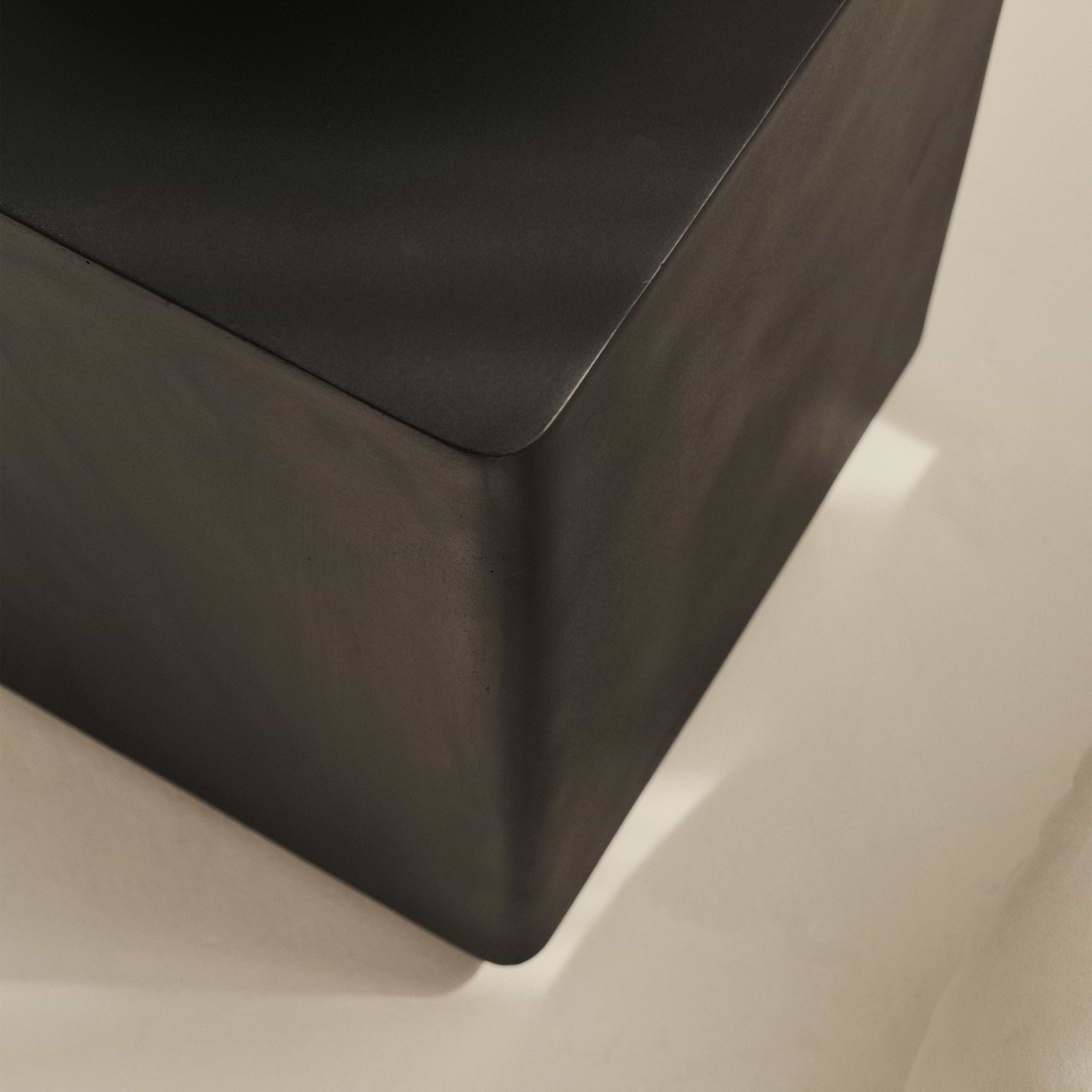 Angelo - Minimal Onyx Rectangle Side Table