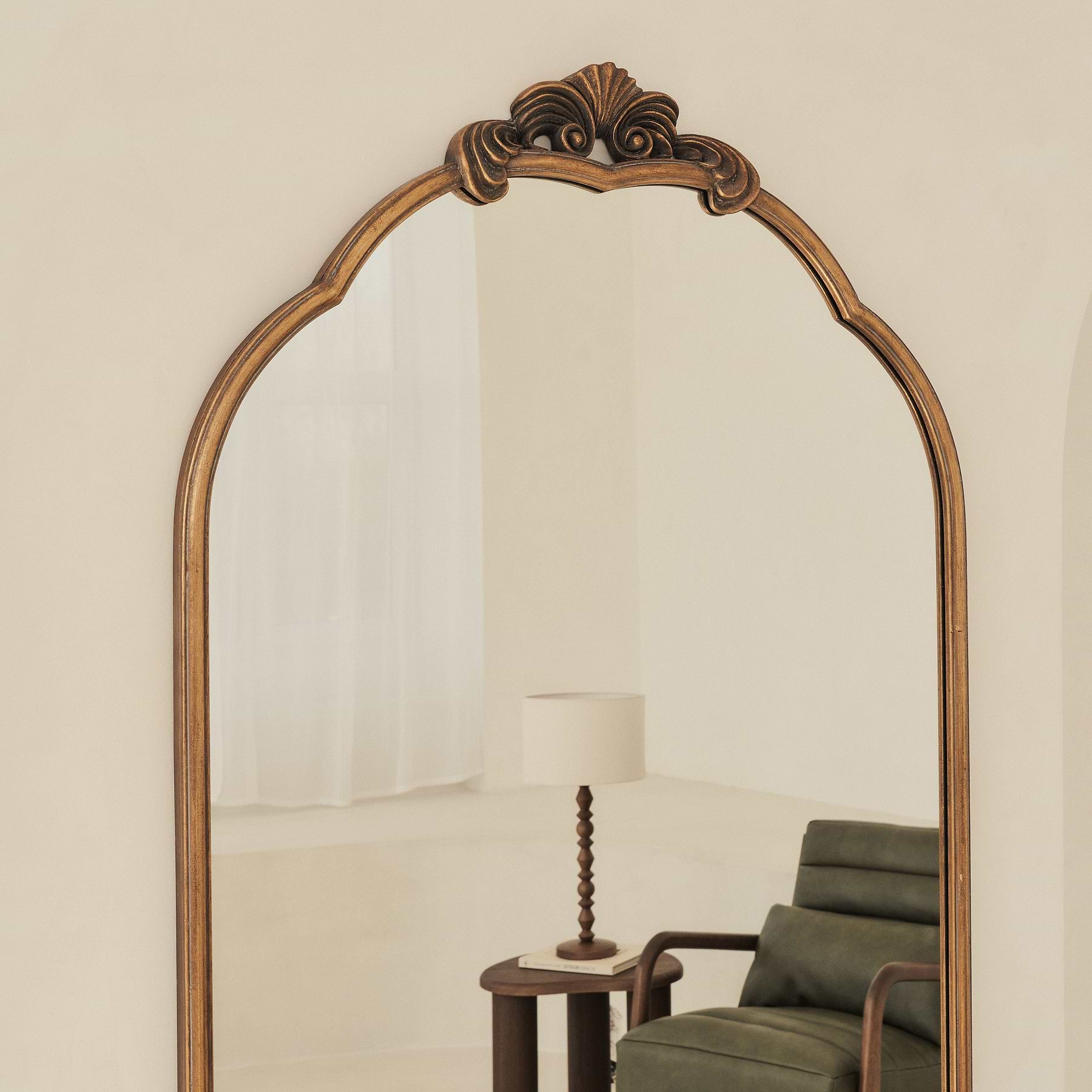 Celeste - Full Length Gold Extra Large Metal Mirror 190cm x 90cm