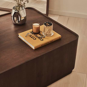 Fairmont - Dark Wood Premium Rectangular Coffee Table
