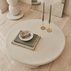 Leonardo - Minimal Concrete Ball Coffee Table Large