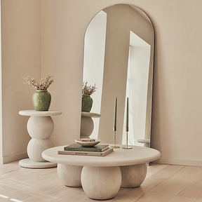 Leonardo - Minimal Concrete Ball Coffee Table Large