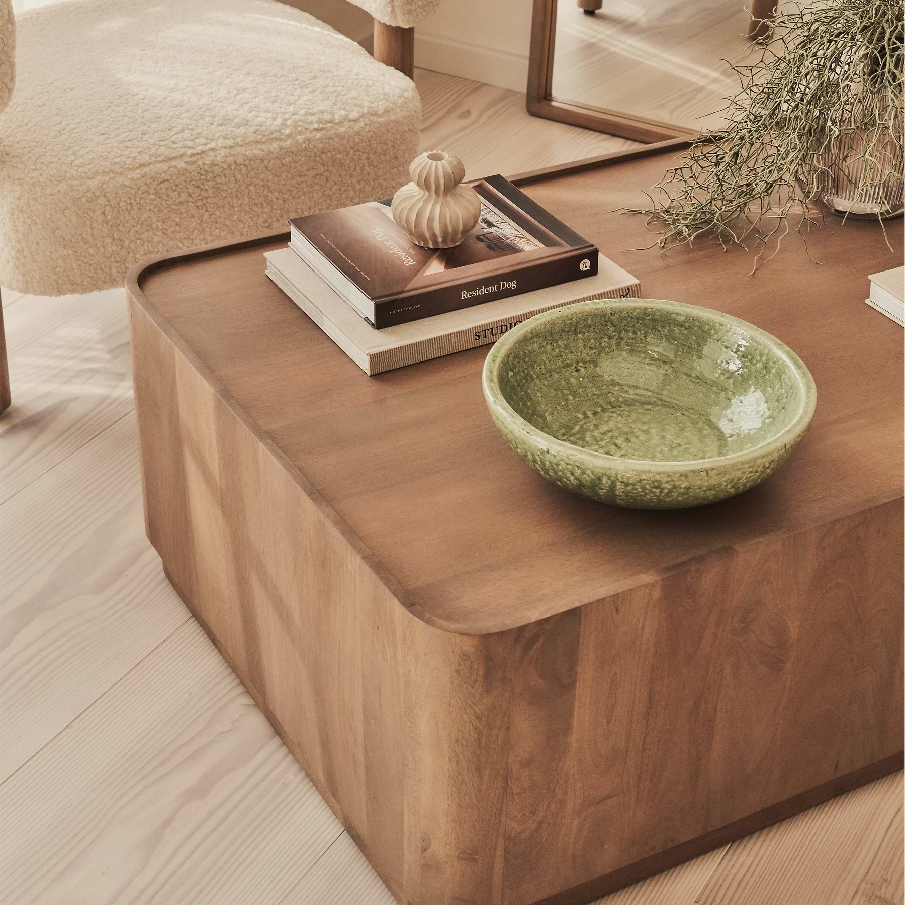 Fairmont - Warm Wood Premium Rectangular Coffee Table