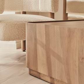 Fairmont - Warm Wood Premium Rectangular Coffee Table