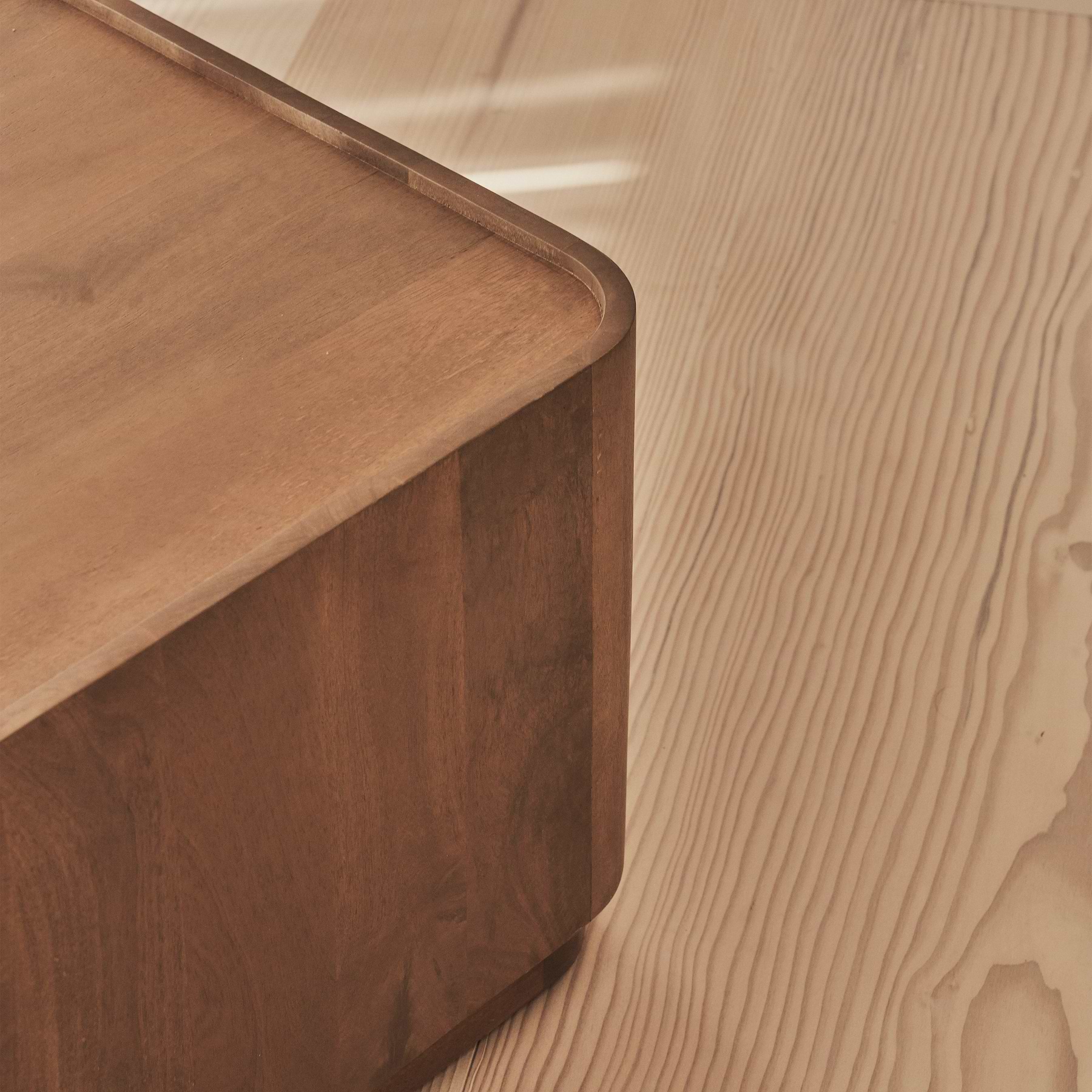 Fairmont - Warm Wood Premium Rectangular Coffee Table