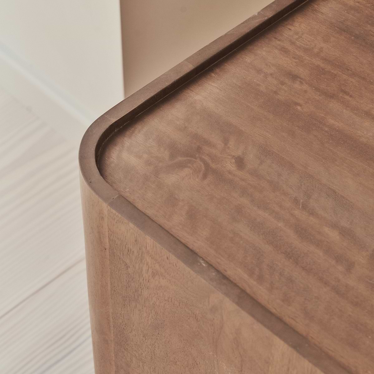 Fairmont - Warm Wood Premium Square Side Table