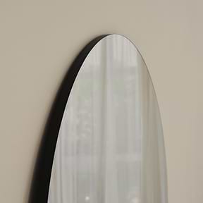 Edge - Extra Large Frameless Arched Full Length Mirror 200cm x 100cm
