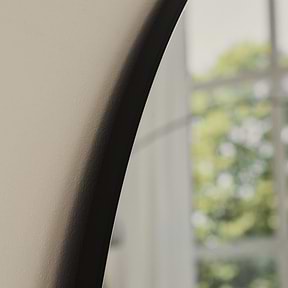 Edge - Extra Large Frameless Arched Full Length Mirror 200cm x 100cm