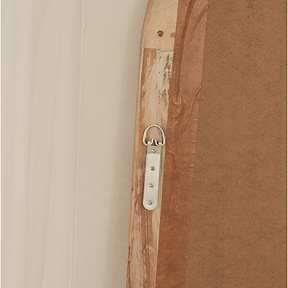 Elowyn - Extra Large Full Length White Washed Elm Wood Organic Mirror 180cm x 108cm