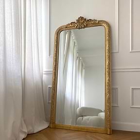 Kensington - Full Length Gold Ornate Mirror 196cm x 100cm