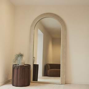 Luciana - Full Length Arched Concrete Mirror 196cm x 104cm