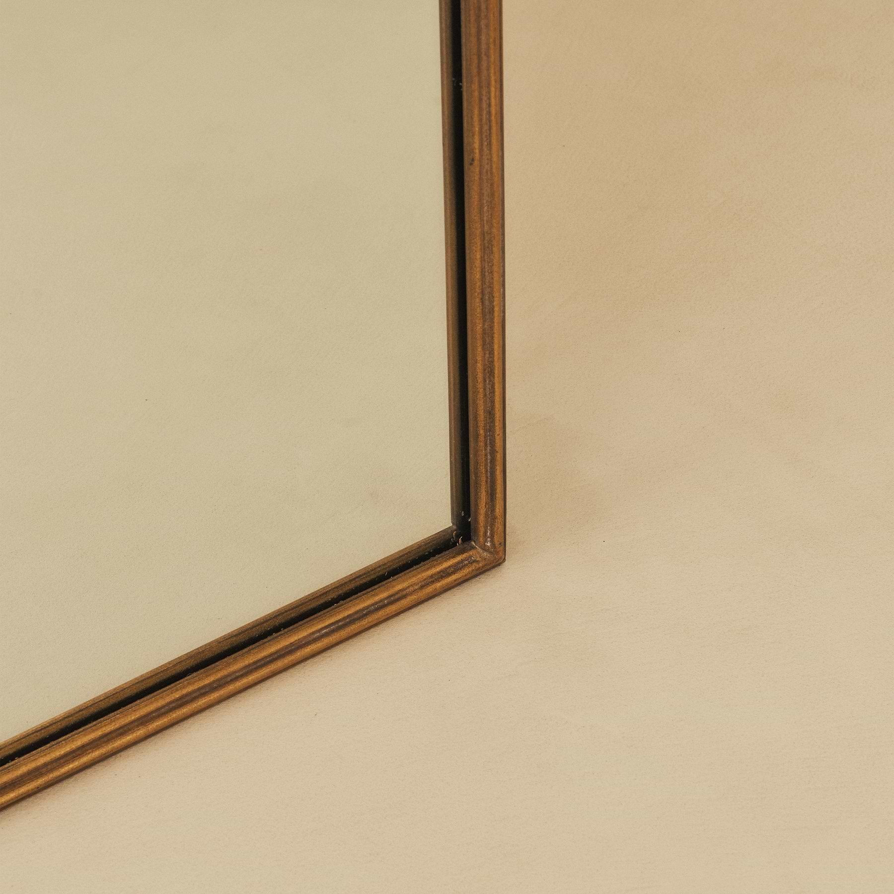 Amelia - Full Length Gold Arched Metal Mirror 200cm x 121cm