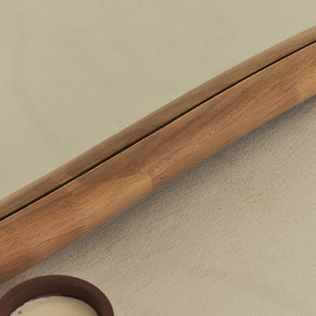 Aaliyah - Warm Wood Irregular Wall Mirror 150cm x 75cm