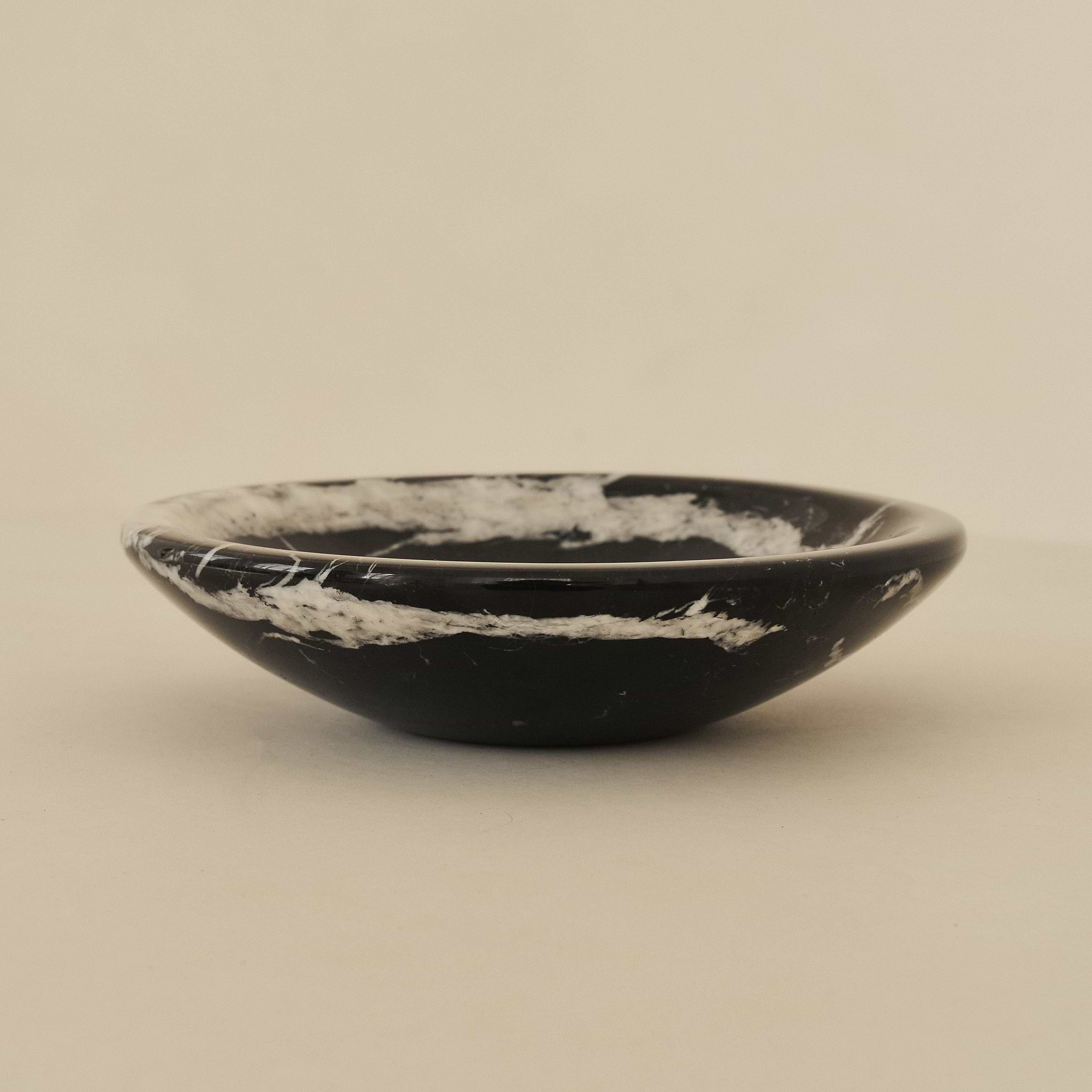 Marbelle - Black Marble Decorative Bowl