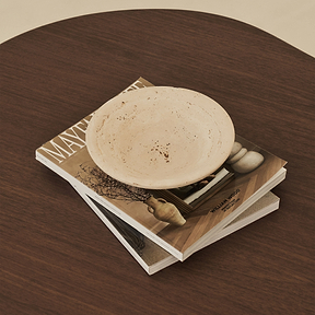 Marbelle - Cream Travertine Decorative Bowl
