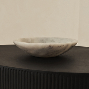 Marbelle - White Marble Decorative Bowl