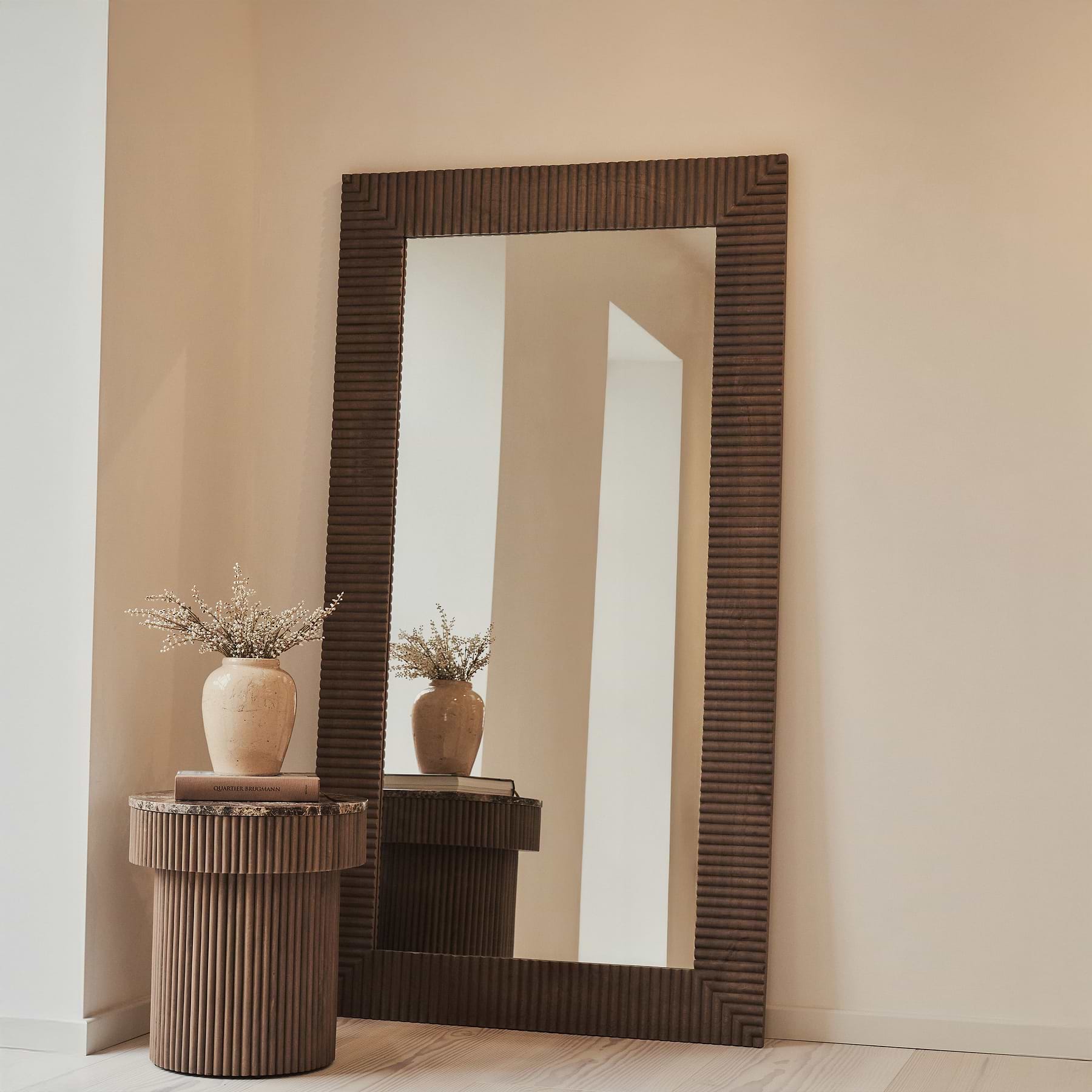 Sloane - Warm Wood Extra Large Premium Mirror 190cm x 100cm