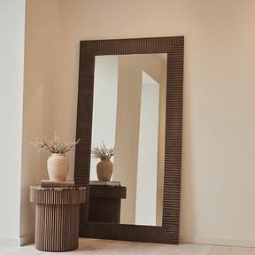 Sloane - Warm Wood Extra Large Premium Mirror 190cm x 100cm
