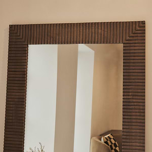 Sloane - Warm Wood Extra Large Premium Mirror 190cm x 100cm