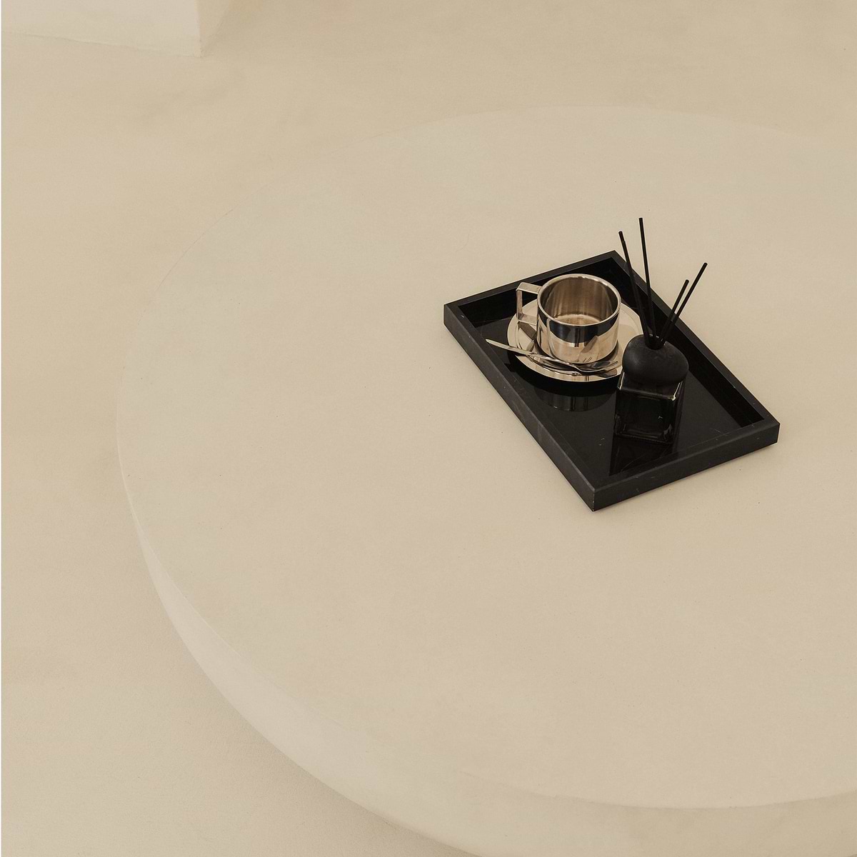 Travara - Black Marble Large Rectangular Decorative Tray