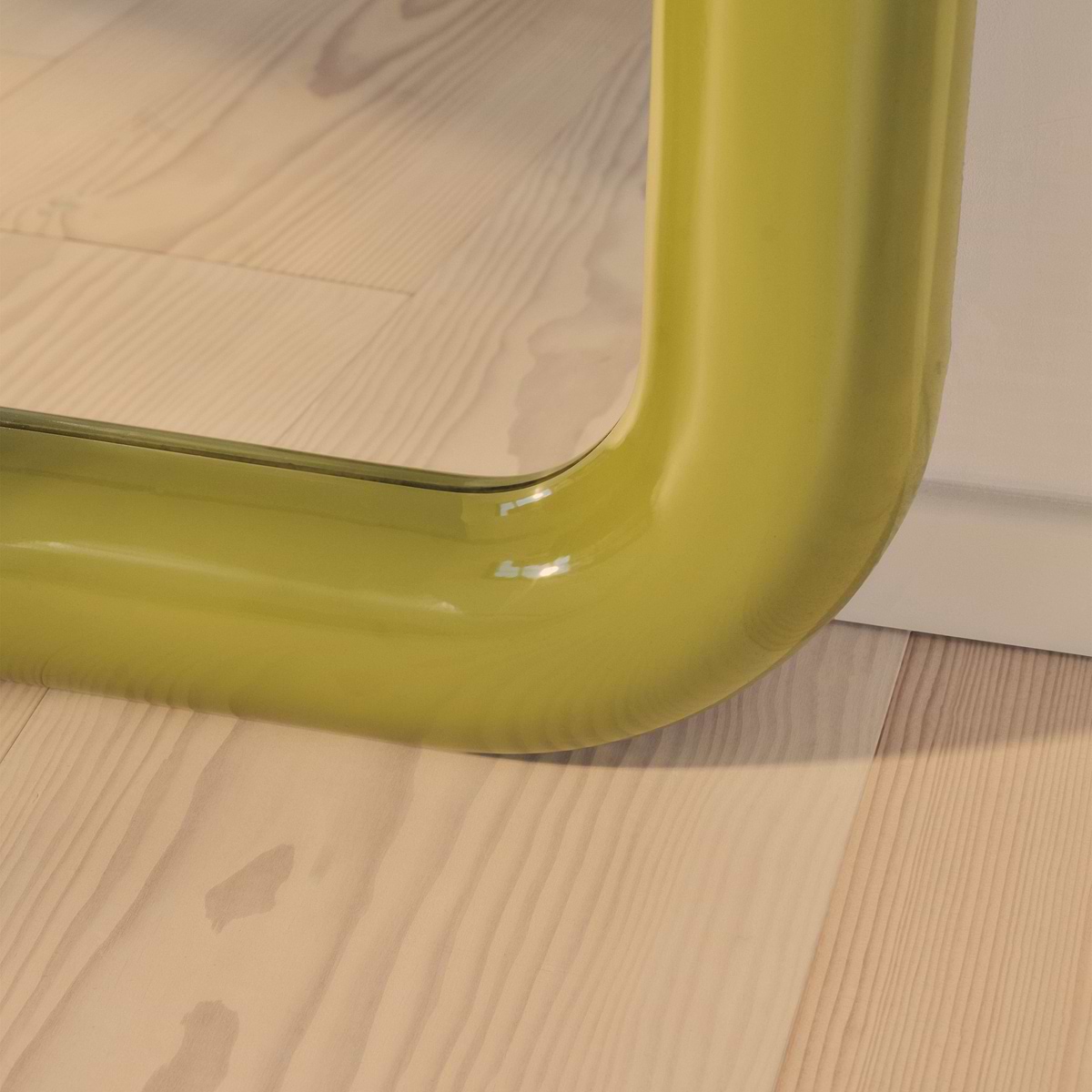 Obsidian - Full Length Rectangular Olive Gloss Extra Large Mirror 200cm x 120cm