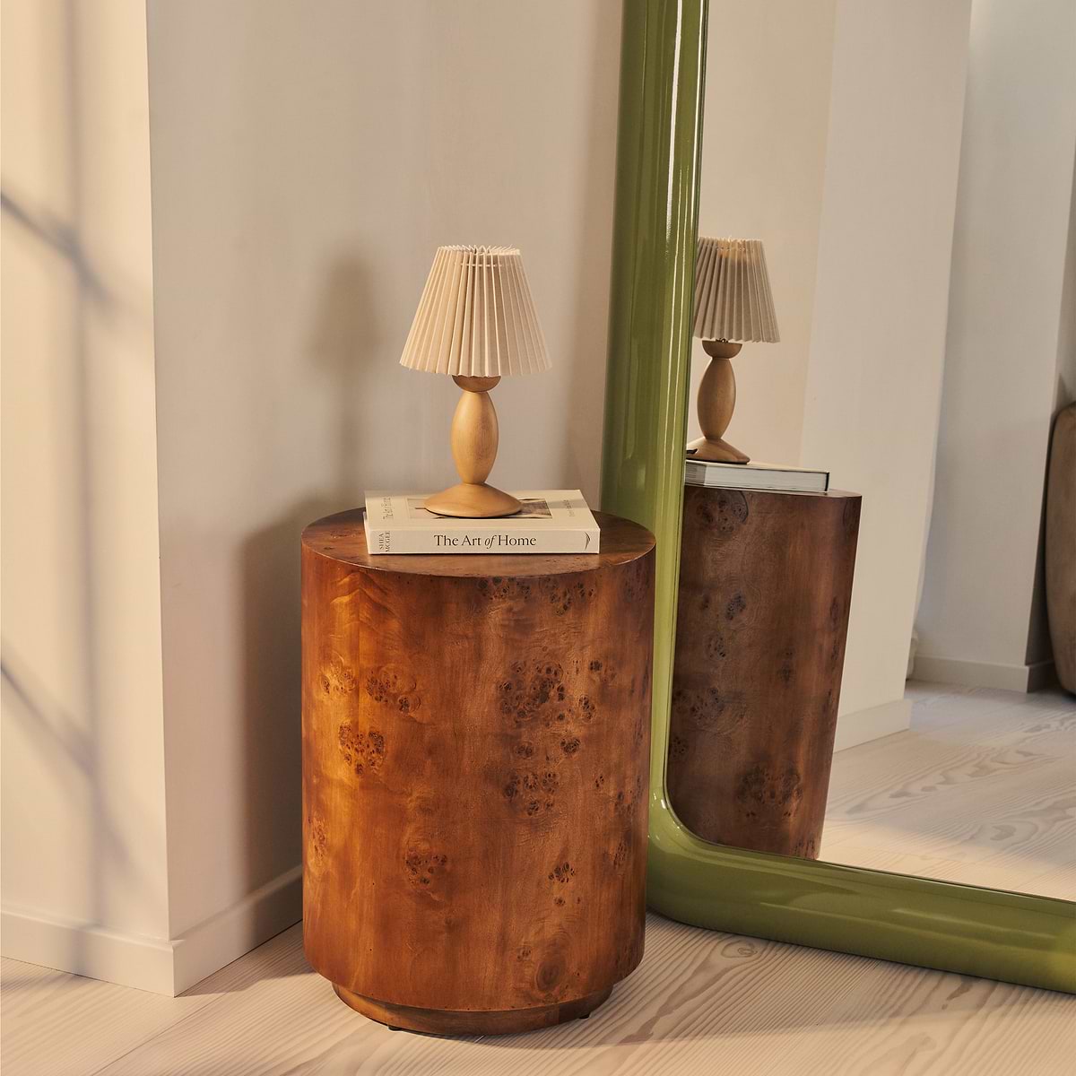 Obsidian - Full Length Rectangular Olive Gloss Extra Large Mirror 200cm x 120cm