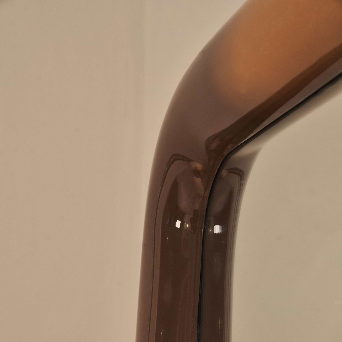 Obsidian - Full Length Rectangular Chocolate Gloss Extra Large Mirror 200cm x 120cm