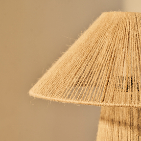 Erba - Jute String Coolie Shade Large Table Lamp