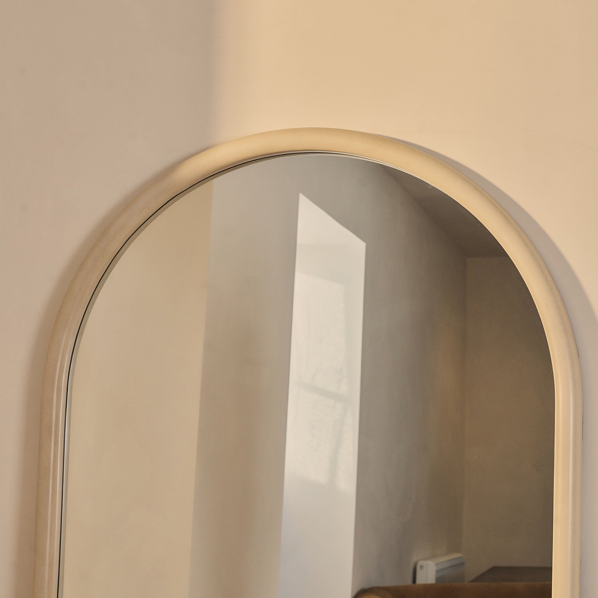Amora - Full Length Large Arched Concrete Mirror 180cm x 90cm