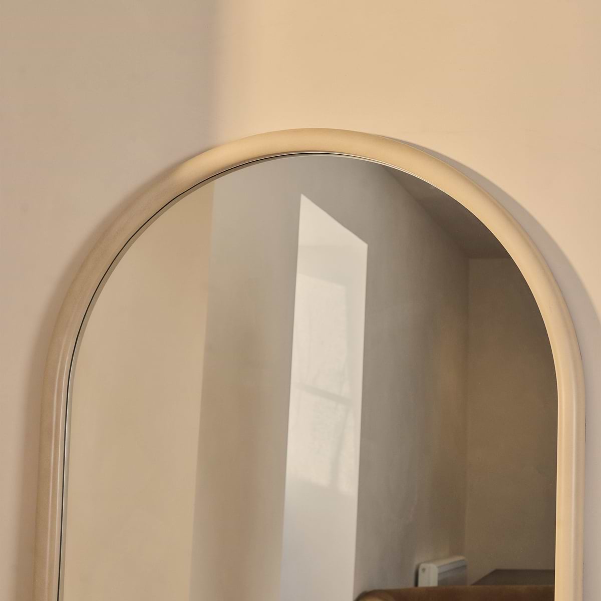 Amora - Full Length Large Arched Concrete Mirror 180cm x 90cm