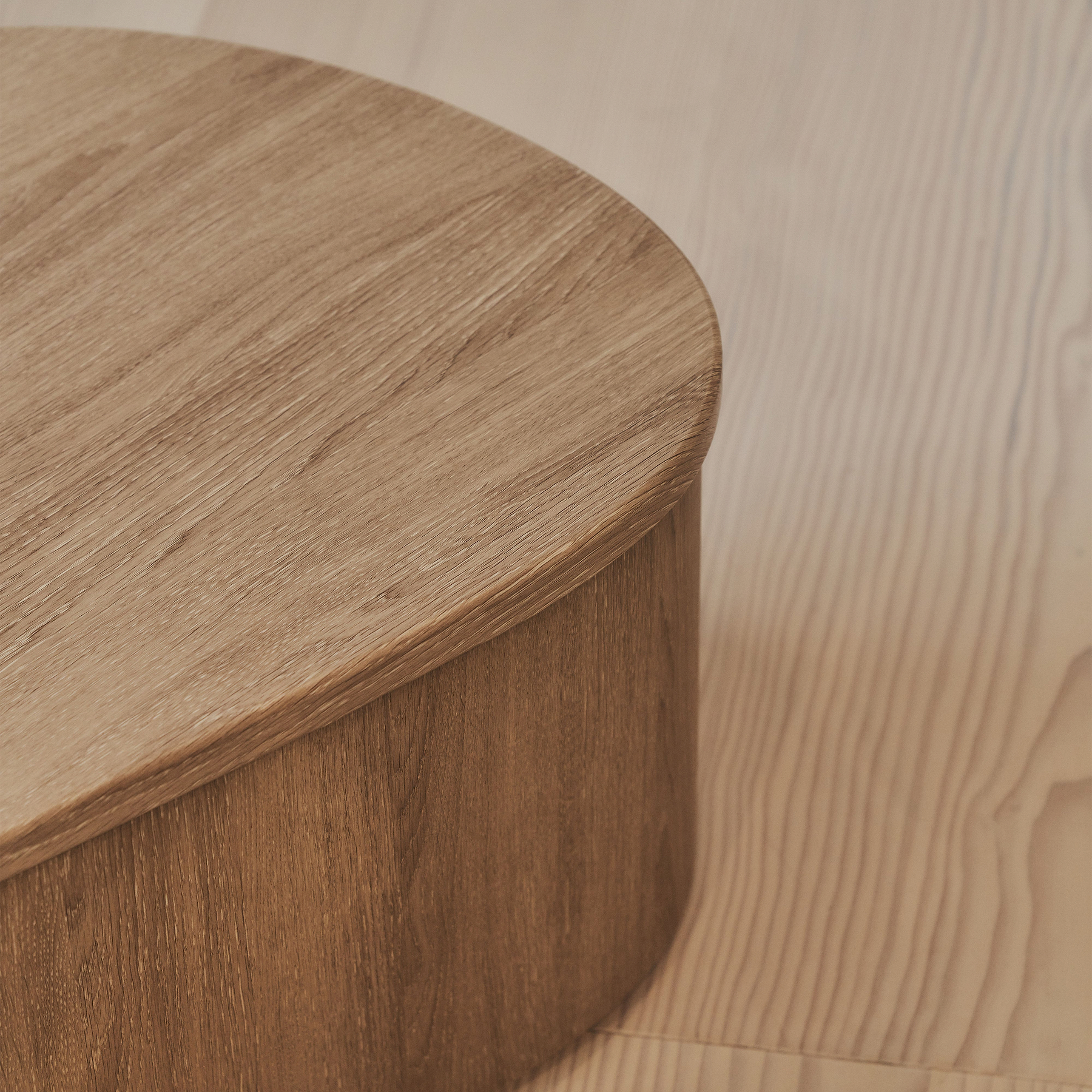 Arlo - Washed Wood Irregular Extra Large Coffee Table