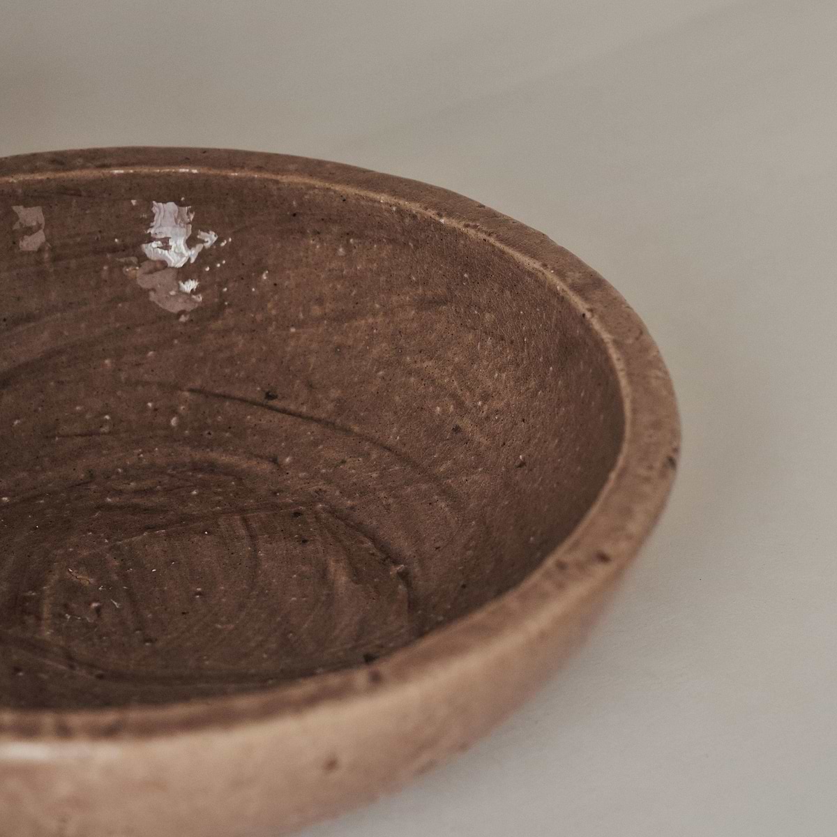 Portera - Caramel Gloss Ceramic Decorative Bowl