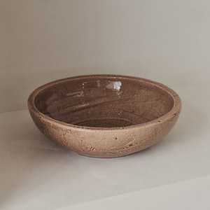 Portera - Caramel Gloss Ceramic Decorative Bowl