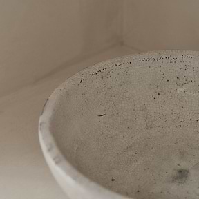 Portera - Ivory Gloss Ceramic Decorative Bowl