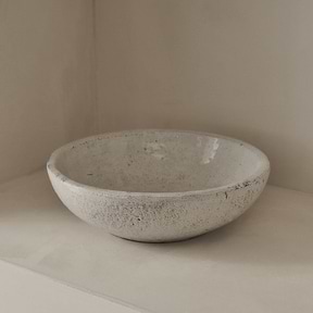 Portera - Ivory Gloss Ceramic Decorative Bowl