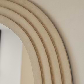 Luciana - Full Length Irregular Concrete Extra Large Mirror 200cm x 115cm