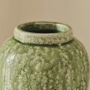 Portera - Jade Green Gloss Ceramic Vase