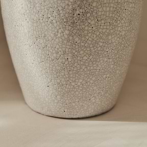 Portera - Ivory Gloss Ceramic Vase