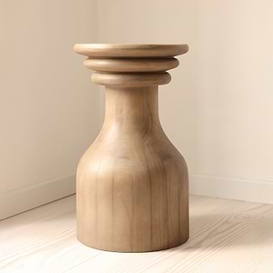 Oribi - Warm Wood Retro Side Table