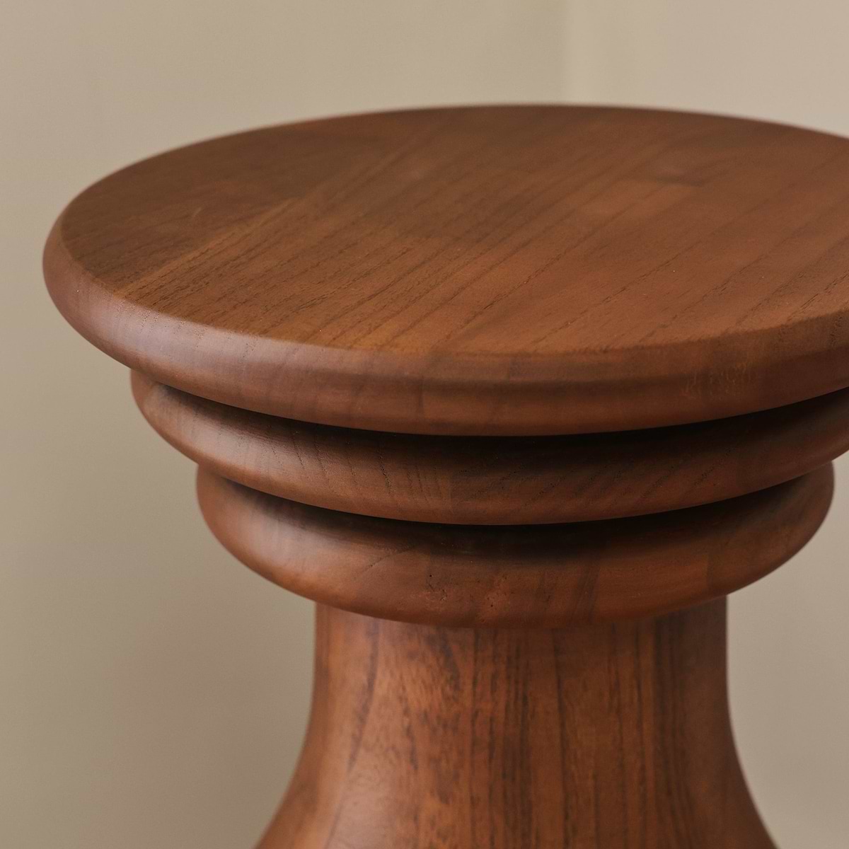 Oribi - Dark Wood Retro Side Table