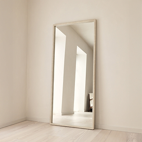 Arden - Concrete Full Length Wooden Mirror 180cm x 80cm