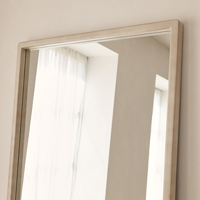 Arden - Concrete Full Length Wooden Mirror 180cm x 80cm